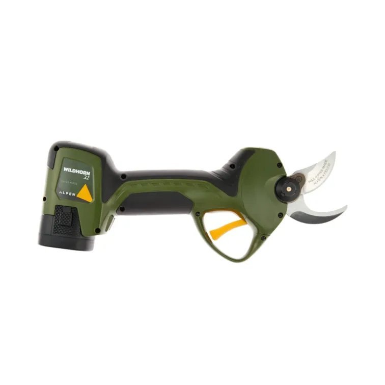 ALPEN elektro Gartenschere Wildhorn 32 Set + Elektro-Kettensäge Beverin 10 – Bild 2