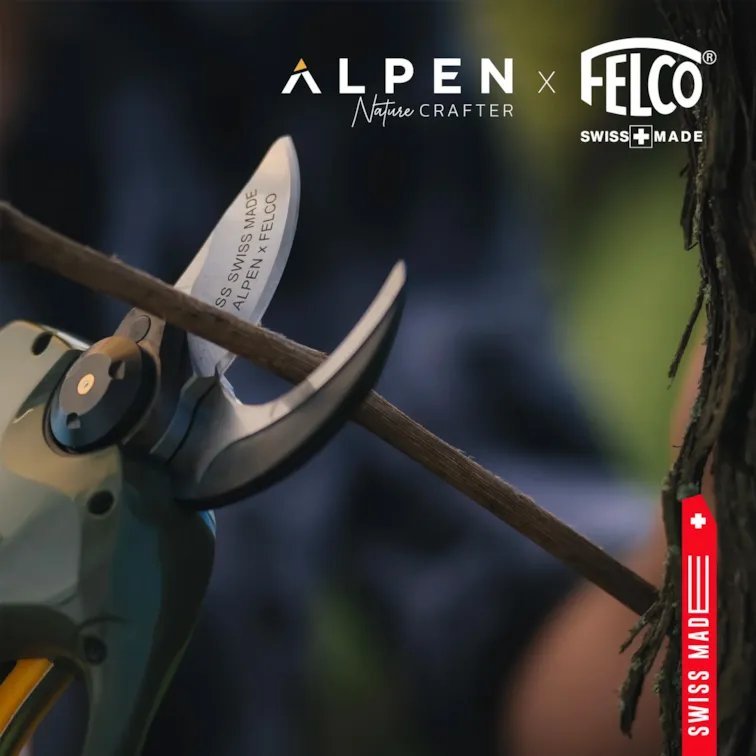 ALPEN elektro Gartenschere Wildhorn 32 Set + Elektro-Kettensäge Beverin 10 – Bild 3