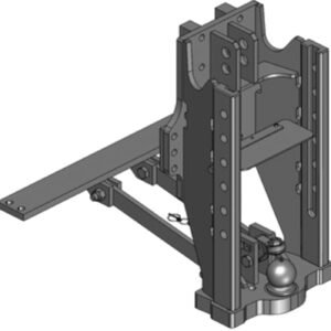 scharmüller Anhängebock "HVLB W330 K80" 330/25/32 mm, für Traktor MB-Trac BR 442, 443, 00.136.81.2-A02