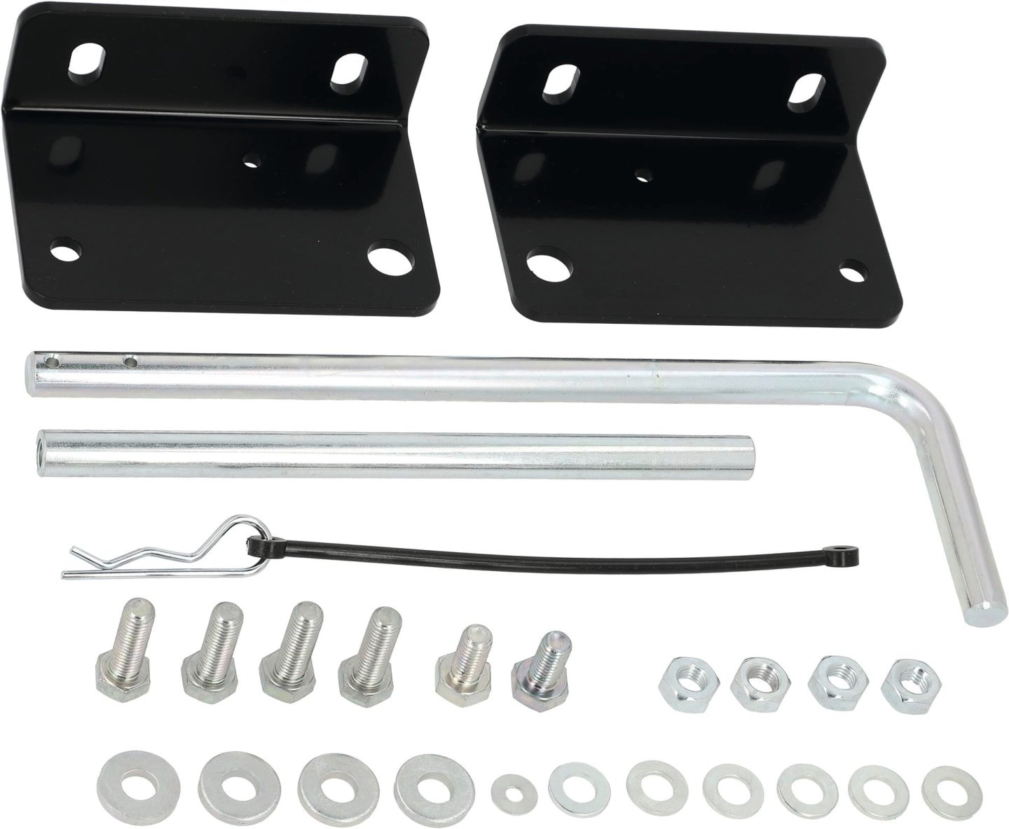 Tielbürger Schneeschild "RS120" 125 cm, Steckbolzensystem, für Rasentraktoren, AE-049-001 – Bild 2