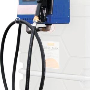Cemo Elektropumpe 230 V 50 l/min, Diesel, mit Zähler, Automatik-Zapfpistole, für Dieseltank Cube Slimline, 7354