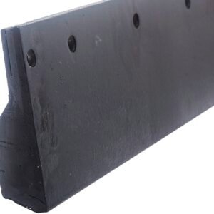 Schürfleistensatz für Schmidt Tarron MS 30.1, 3.000 x 190 mm, Stärke 36 mm, Stahl; Gummi; Stahl