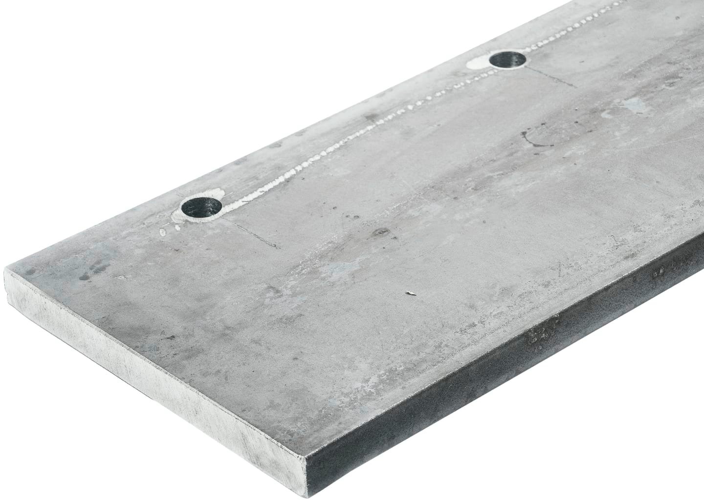 Schürfleistensatz für Schmidt MF 3.3, KL-V 32, 3.200 x 200 mm, Stärke 20 mm, Stahl (500 HB)