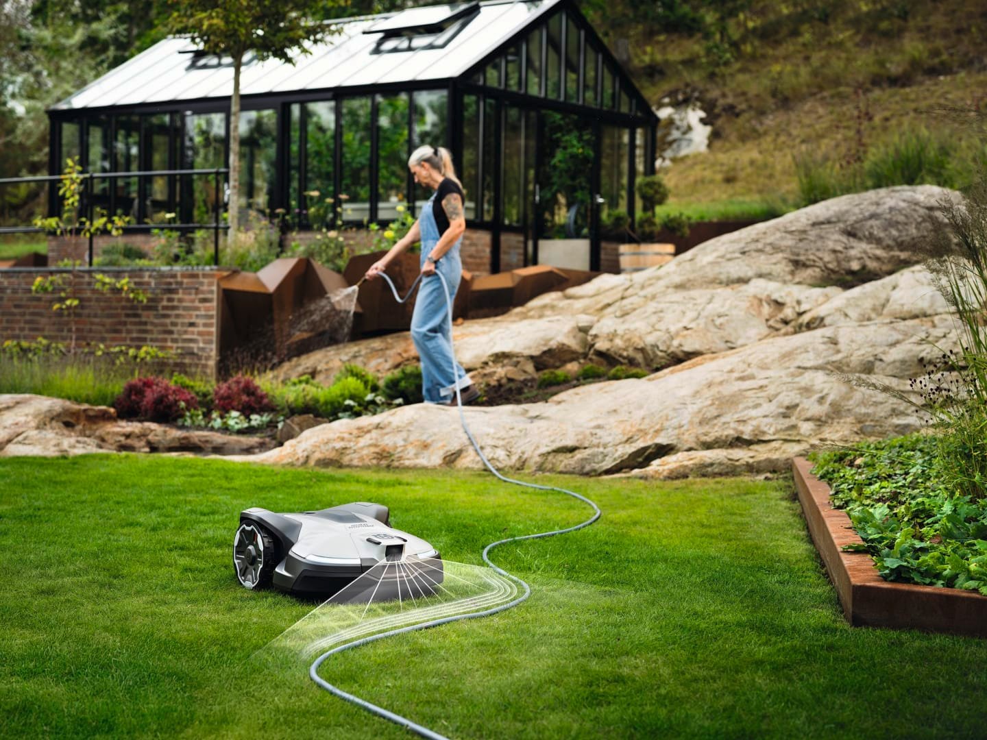 Husqvarna® Mähroboter "Automower® 450V NERA" für Rasenflächen bis 7.500 m², 9708202-12 – Bild 6