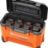 Husqvarna® Akku-Ladebox "C1000X4" mit 4 Akkus, 9708587-01