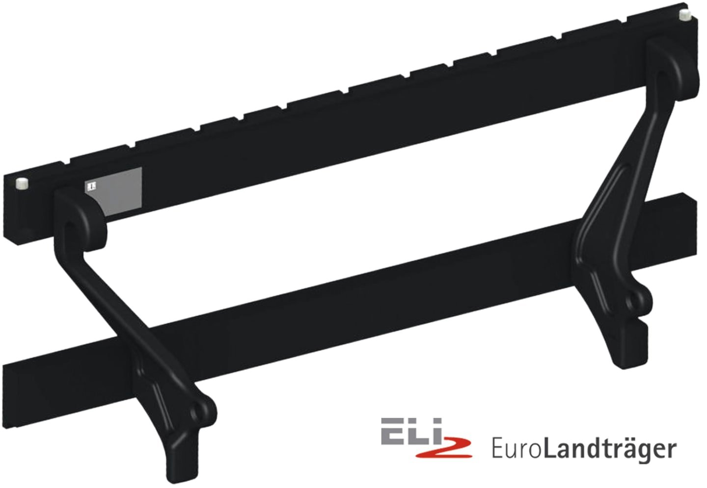Vetter Freisicht-Gabelträger "ELI2" 2,0 t, 1.200 mm, ISO 2, mit Gabelzinken 1.200 mm, ELI2-2012 – Bild 2