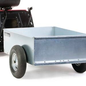 Tielbürger Anhänger "TA250", Tragkraft 200 kg, 1.050 x 750 x 305 mm, für Rasentraktoren, AO-001-001TS