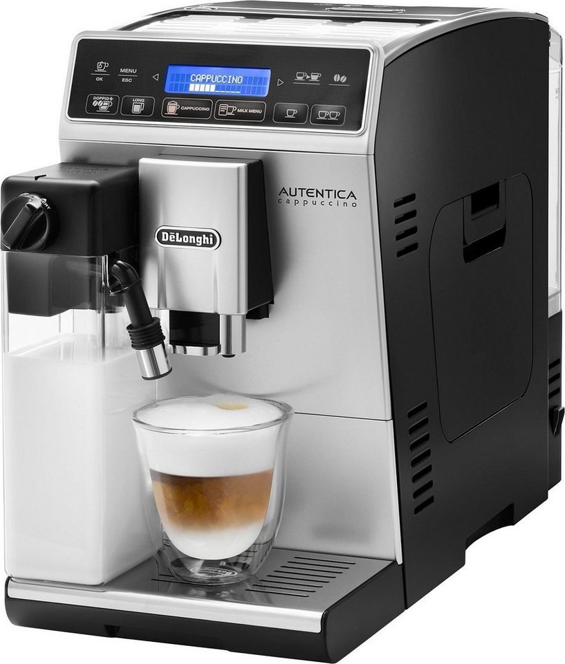 De'Longhi Kaffeevollautomat Autentica Cappuccino ETAM29.660.SB - Superkompakt - nur 19,5 cm breit, LatteCremaMilchsystem, Kegelmahlwerk 13-stufig, – Bild 7