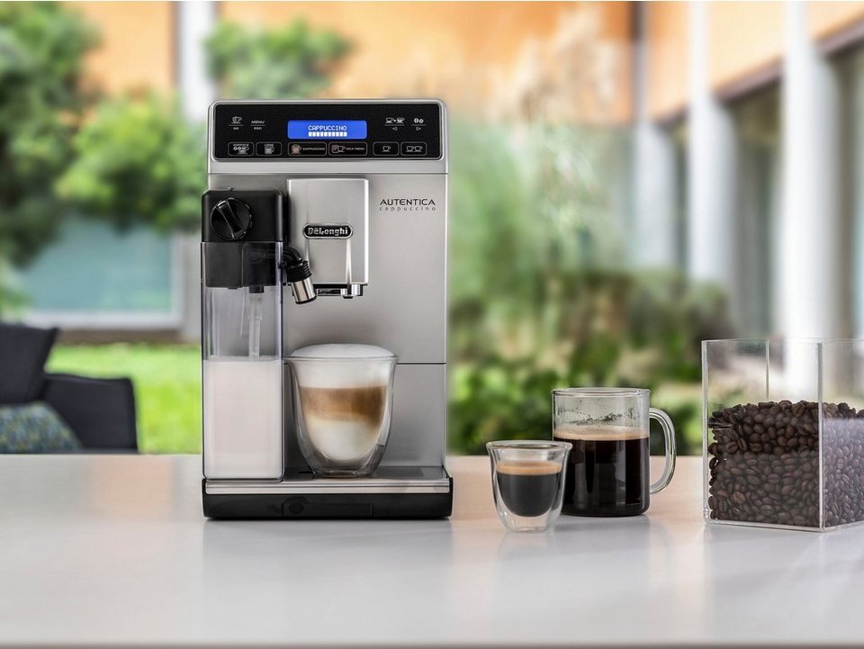 De'Longhi Kaffeevollautomat Autentica Cappuccino ETAM29.660.SB - Superkompakt - nur 19,5 cm breit, LatteCremaMilchsystem, Kegelmahlwerk 13-stufig, – Bild 9