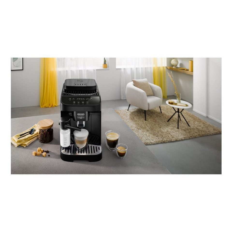 De'Longhi Kaffeevollautomat ECAM293.52.B MAGNIFICA, 4 Soft-Touch-Symbole, Herausnehmbare Brühgruppe – Bild 4