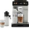 De'Longhi Kaffeevollautomat Eletta Explore ECAM450.55.S - 40 Rezepte, heißer & kalter Milchschaum, 3,5" Touch-Display, herausnehmbare Brühgruppe,