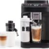 De'Longhi Kaffeevollautomat MAGNIFICA DUO ECAM330.80.BXB - 20 Rezepte, heißer & kalter Milchschaum, Cold Brew Funktion, 2,4" TFT-Display, 2