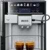 SIEMENS Kaffeevollautomat EQ6 plus s700 TE657503DE, Doppeltassenfunktion, Keramikmahlwerk, viele Kaffeespezialitäten, automatische Dampfreinigung,