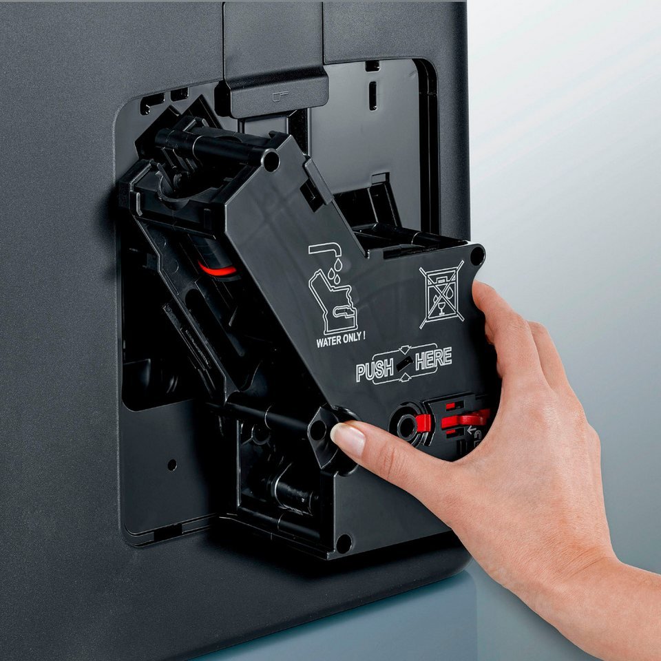 SIEMENS Kaffeevollautomat EQ6 plus s700 TE657M03DE, viele Kaffeespezialitäten, Doppeltassenfunk, Edelstahl-Milchbehälter, automatische – Bild 4