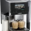 SIEMENS Kaffeevollautomat TQ727D03, farbiges Full-Touch-Display, Doppeltassenfunktion, sehr leise, schwarz